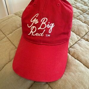 Red 'Go Big Red' Baseball Cap